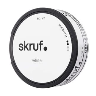 Skruf Skruf no 22 Original White Portion – nikotinpåsar