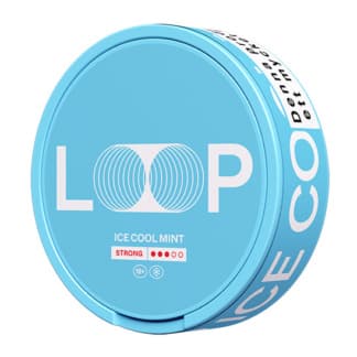 LOOP LOOP Ice Cool Mint Strong Strong – nikotinpåsar