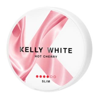 KELLY WHITE Hot Cherry Mini Extra Strong - nikotinpåsar