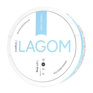 LAGOM LAGOM Fresh Mint Light – nikotinpåsar