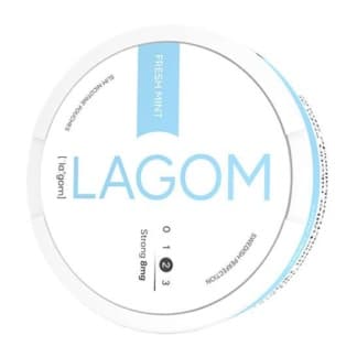 LAGOM LAGOM Fresh Mint Strong Normal – nikotinpåsar