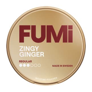 FUMI FUMI Zingy Ginger Regular Light – nikotinpåsar