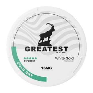 Greatest Greatest Cold Dry Slim 16mg Strong – nikotinpåsar