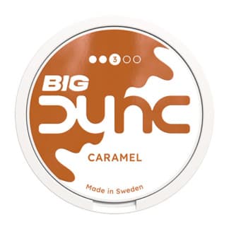 DUNC DUNC Big Caramel Strong Strong – nikotinpåsar
