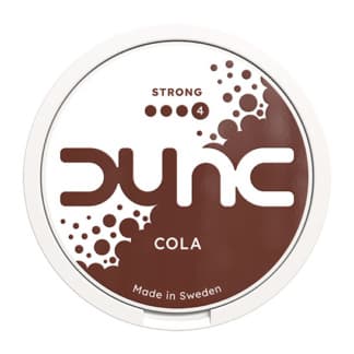 DUNC Cola Slim Strong - nikotinpåsar