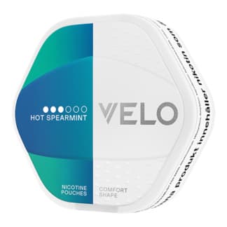 VELO VELO Shift Hot Spearmint Strong Normal – nikotinpåsar