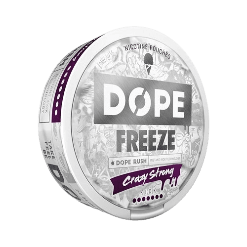 Dope Dope Freeze Crazy Strong Strong – nikotinpåsar
