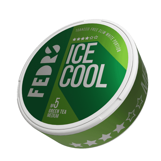 FEDRS Medium Green Tea - nikotinpåsar