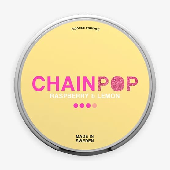 Chainpop Chainpop Raspberry &amp;amp; Lemon – nikotinpåsar