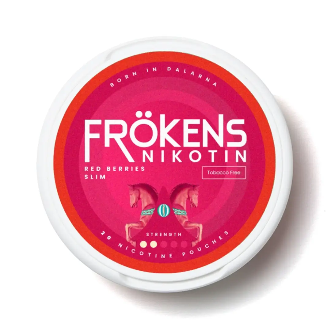 Frökens Nikotin Red Berries - nikotinpåsar