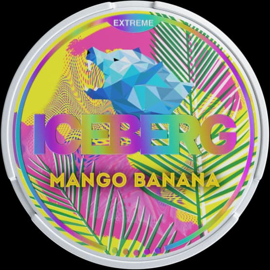Iceberg Iceberg Extreme Mango Banana Extra Strong – nikotinpåsar
