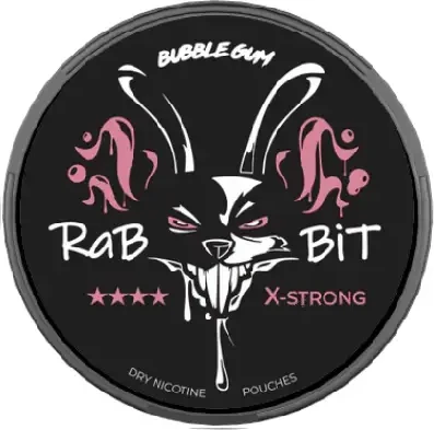 Rabbit Rabbit Bubbelgum – nikotinpåsar