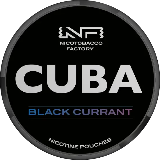 Cuba Black Currant - nikotinpåsar