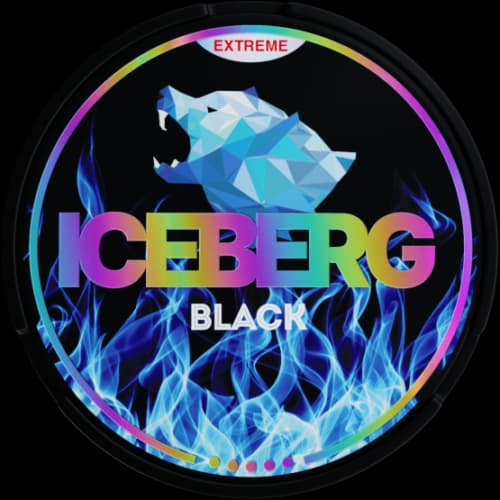 Iceberg Extreme Black - nikotinpåsar