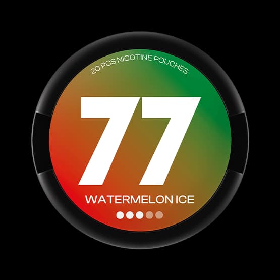 77 77 Watermelon Ice Medium Normal – nikotinpåsar