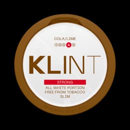 Klint Klint Cola Lime Strong Strong – nikotinpåsar