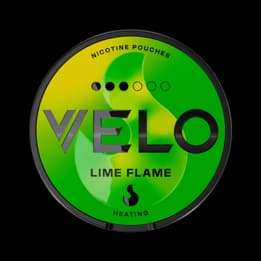 Velo Lime Flame Strong - nikotinpåsar
