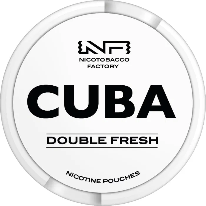 Cuba Cuba White Double Fresh – nikotinpåsar