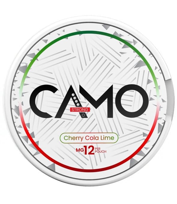 CAMO Cherry Cola Lime Strong - nikotinpåsar