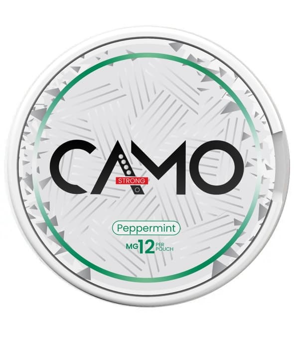 CAMO CAMO Peppermint Strong Strong – nikotinpåsar