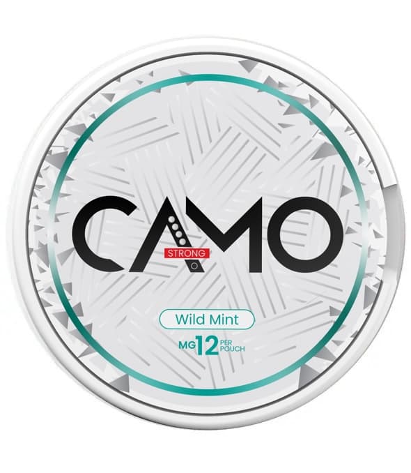 CAMO CAMO Wild Mint Strong Strong – nikotinpåsar
