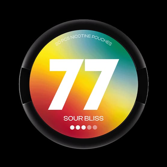 77 77 Sour Bliss Medium Normal – nikotinpåsar