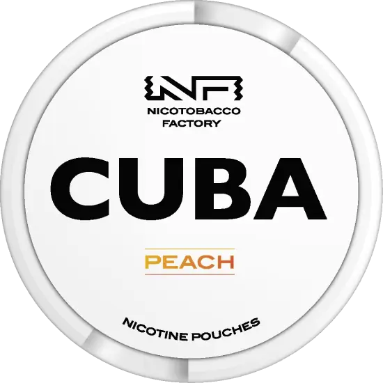 Cuba Cuba White Peach – nikotinpåsar