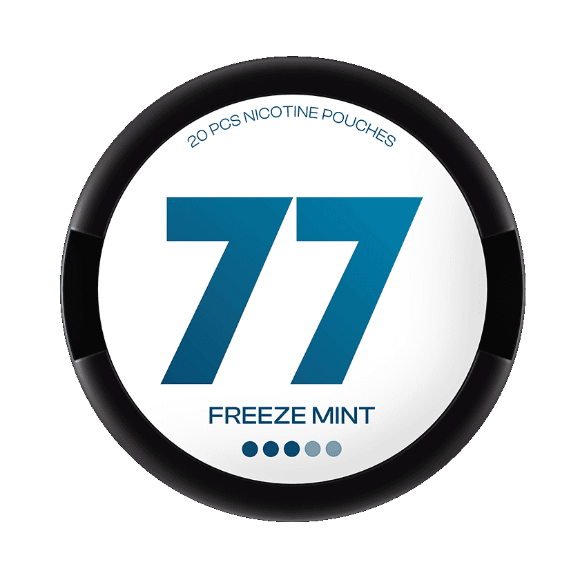 77 77 Freeze Mint Medium Normal – nikotinpåsar