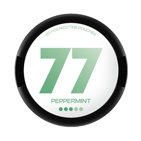 77 77 Peppermint Medium Normal – nikotinpåsar