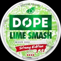 DOPE DOPE Lime Smash – nikotinpåsar