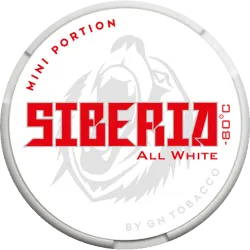 Siberia Siberia All White Mini – nikotinpåsar