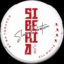 Siberia Siberia All White Slim – nikotinpåsar