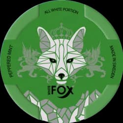 White White Fox Peppered Mint Slim Extra Strong Extra Strong – nikotinpåsar