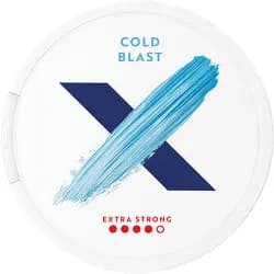 X X Cold Blast Extra Strong Extra Strong – nikotinpåsar