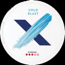 X Cold Blast Strong - nikotinpåsar