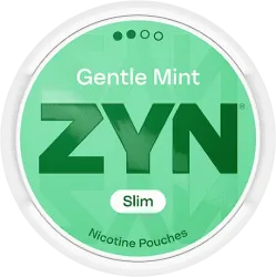ZYN ZYN Gentle Mint Slim Normal Normal – nikotinpåsar