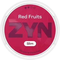 ZYN ZYN Red Fruits Slim Normal Normal – nikotinpåsar