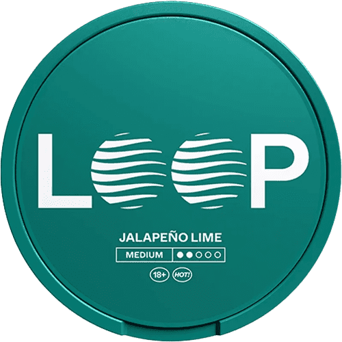 LOOP LOOP Jalapeno Lime Medium Normal – nikotinpåsar