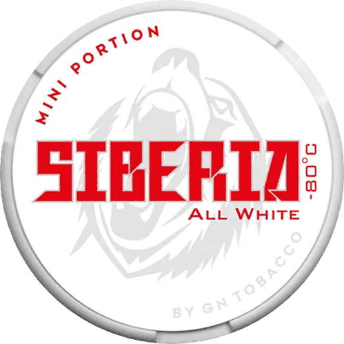 Siberia All White Siberia All White Mini Strong – nikotinpåsar