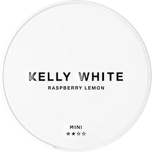 Kelly White Raspberry Lemon Mini - nikotinpåsar