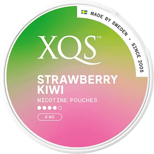 XQS XQS Strawberry Kiwi Strong – nikotinpåsar
