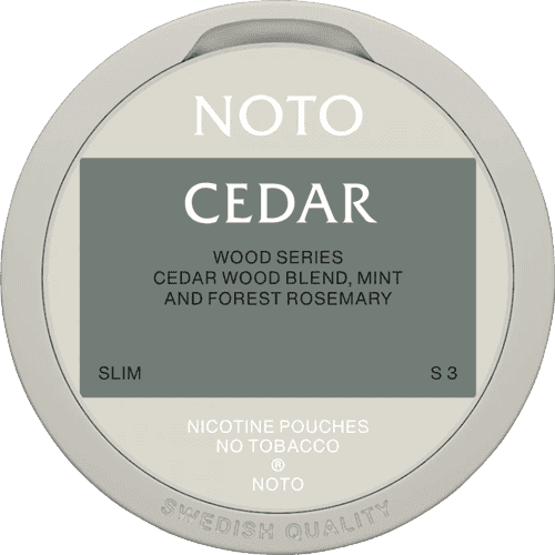 NOTO NOTO Cedar Strong – nikotinpåsar