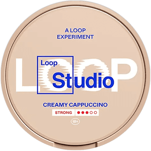 LOOP LOOP Studio Creamy Cappuccino Strong Strong – nikotinpåsar