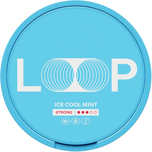 LOOP LOOP Ice Cool Mint Strong Strong – nikotinpåsar