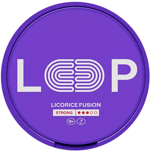 LOOP LOOP Licorice Fusion Strong Strong – nikotinpåsar