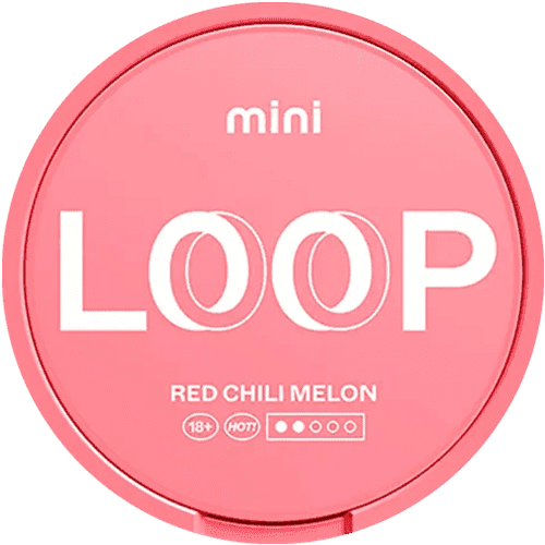 LOOP LOOP Red Chili Melon Mini Normal – nikotinpåsar