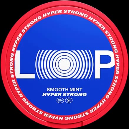 LOOP LOOP Smooth Mint Hyper Strong Strong – nikotinpåsar