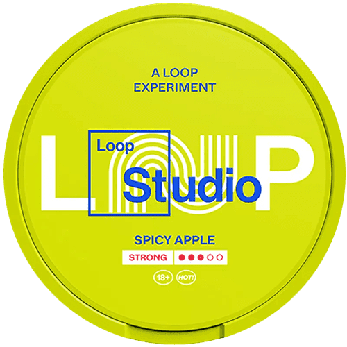 LOOP LOOP Spicy Apple Strong Strong – nikotinpåsar