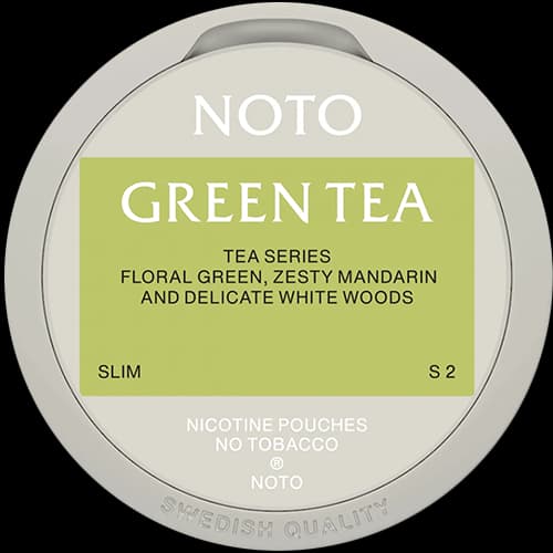 NOTO NOTO Green Tea Normal – nikotinpåsar