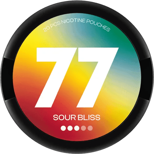 77 77 Sour Bliss Strong – nikotinpåsar